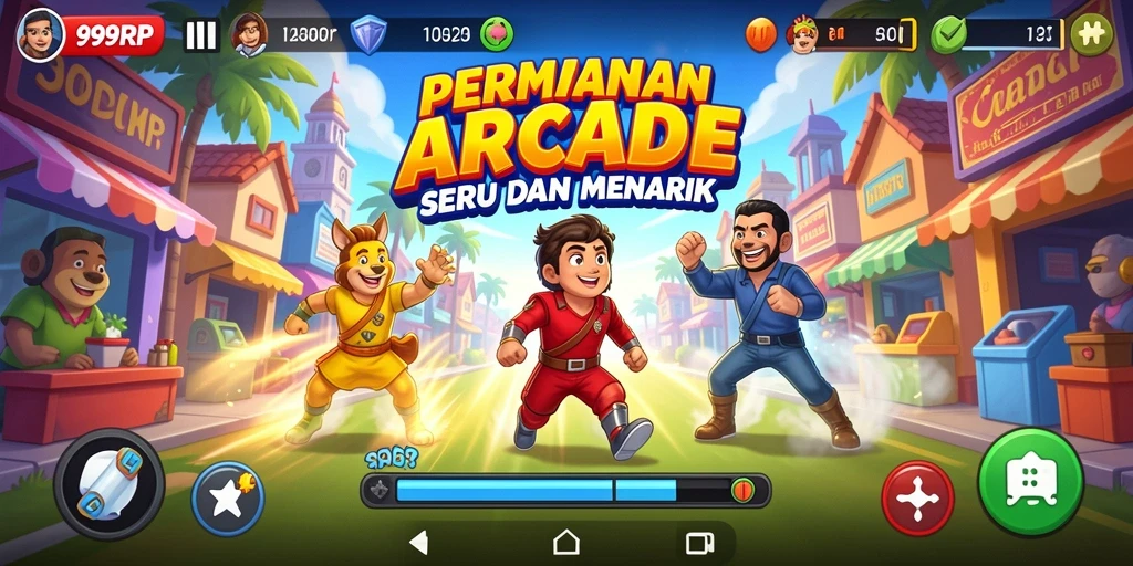 Gameplay seru 99RP dengan tantangan arcade yang menegangkan.