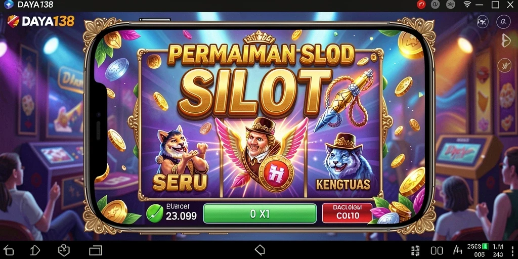 Tampilan gameplay Slot yang menarik dan mendebarkan di DAYA138.