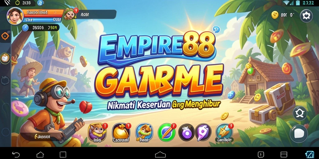 Screenshot EMPIRE88 menunjukkan gameplay Casual yang menyenangkan.