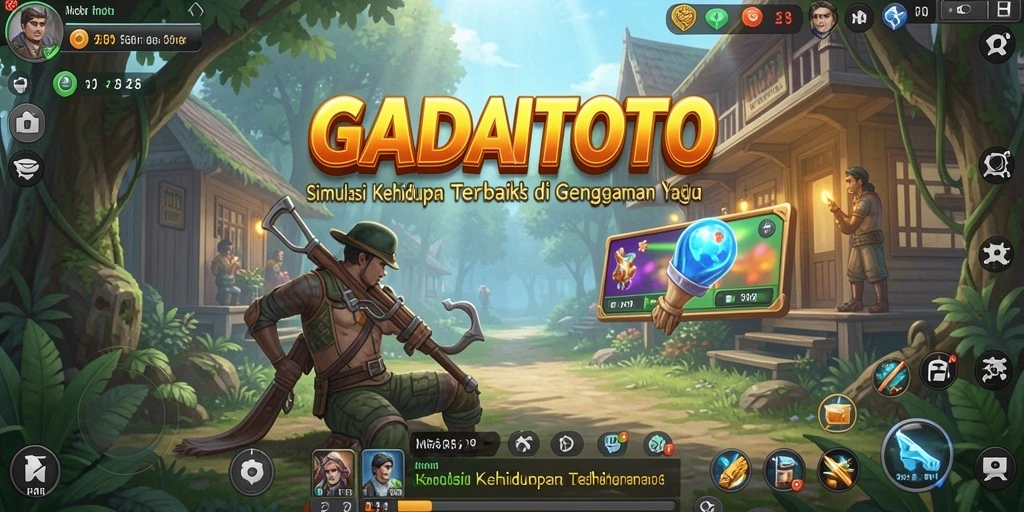 Tangkapan layar menampilkan momen gameplay GADAITOTO yang seru dan interaktif.