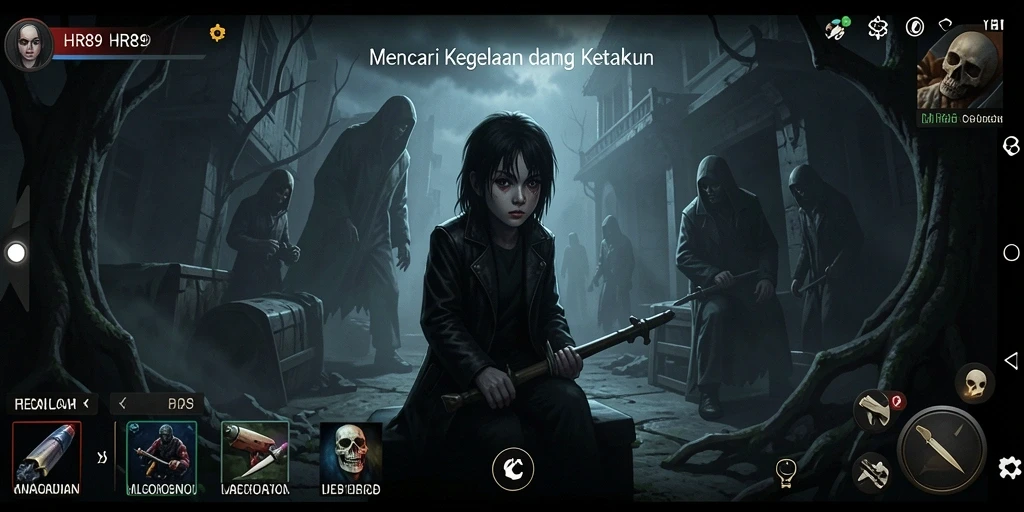 Gameplay seram dan mencekam dalam HR89.