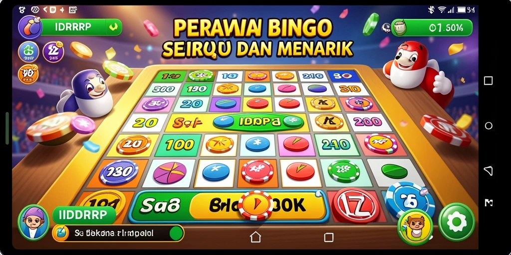 Gameplay seru dan menegangkan dari game Bingo IDRRP.