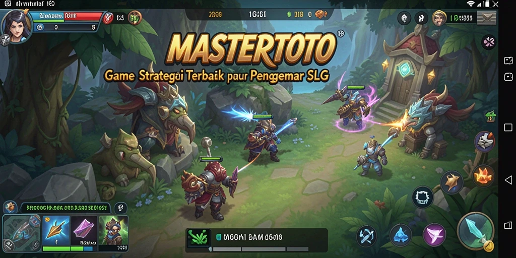 Tampilan menarik dari gameplay MASTERTOTO dalam mode SLG.