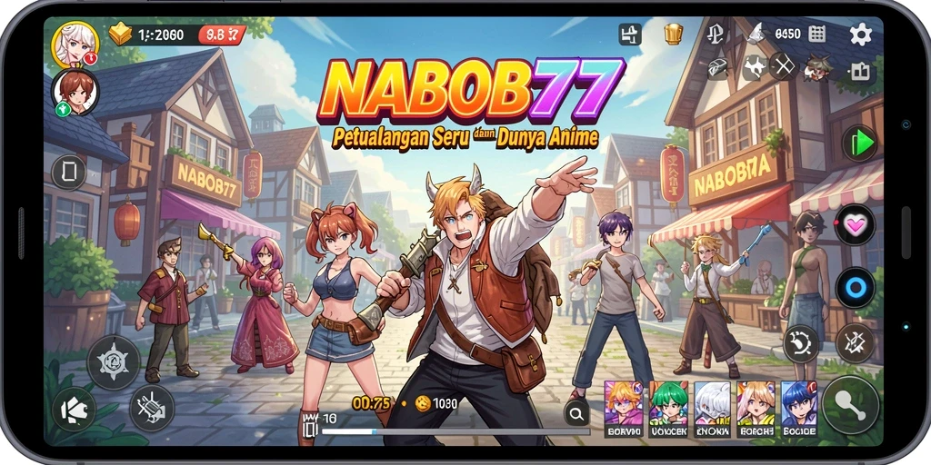 Tampilan gameplay NABOB77 yang seru dan penuh aksi.
