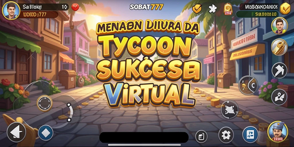 Screenshot gameplay SOBAT777 memperlihatkan keseruan dalam membangun bisnis.