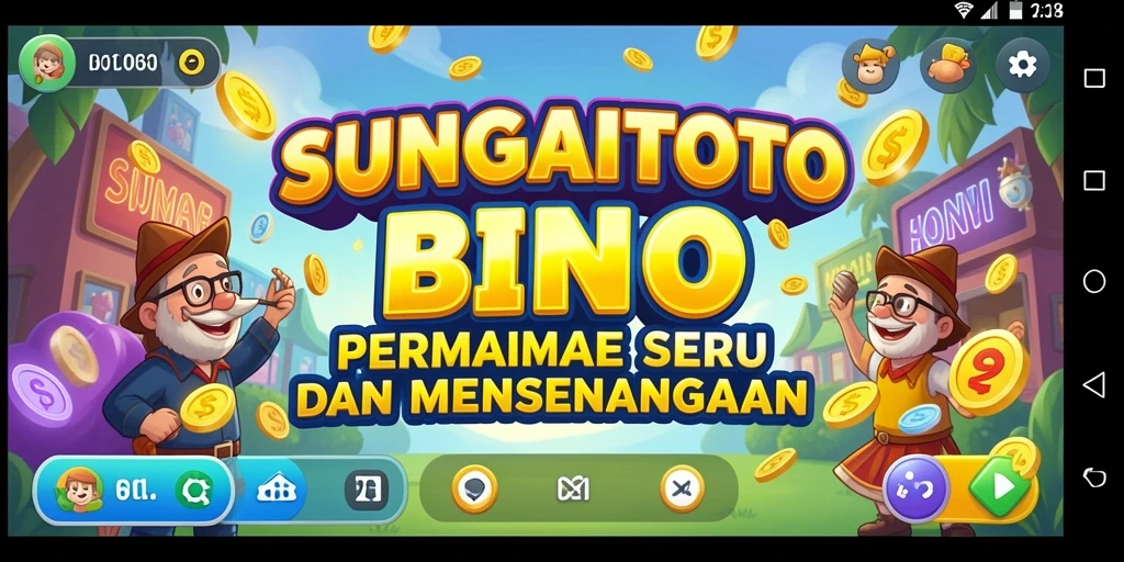 Tampilan gameplay seru dari SUNGAITOTO saat bermain Bingo.