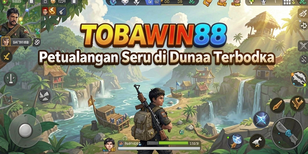 Tampilan gameplay TOBAWIN88 yang menakjubkan dalam dunia terbuka.